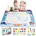Chellago Spielzeug Kinderspielzeug ab 1, 2, 3 Jahren - Malmatte mit Wasserstift, Aqua Magic Doodle Painting Mat Geschenk zum Geburtstag oder als Belohnung für Mädchen und Jungen von 1, 2, 3 Jahren