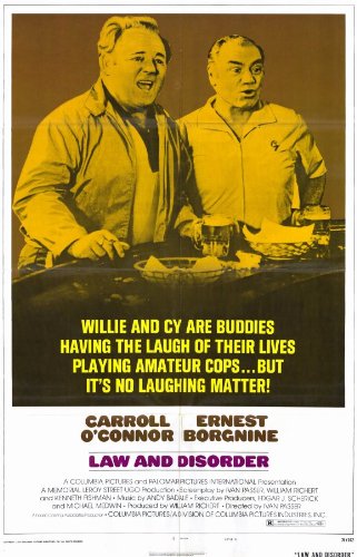 Pop Culture Graphics Law and Disorder Poster Movie 11x17 Carroll O'Connor Ernest Borgnine Ann Wedgeworth Anita Dangler