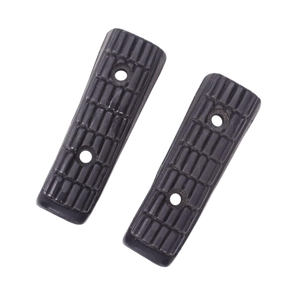 Repose-pieds caoutchouc FZR1000 87-95 - Paire de pédales adhésives avant moto FZ750 46X-27413-00 - 4