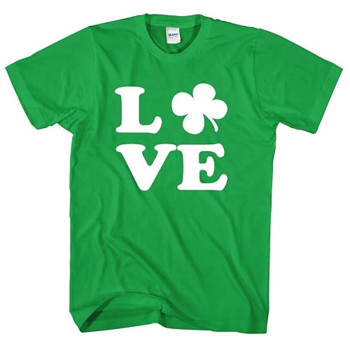 St Patricks Day T Shirt Leprechaun Ireland Irish Drunk Beer Paddy Funny Pub Top (LVE, S)