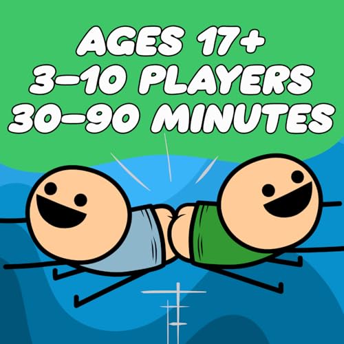 Image of Joking Hazard by Cyanide & Happiness - 360+ Funny & Inappropriate Comic Cards, Hilarious Party Games | Includes Add-Your-Own-Words Cards | Main Card Game