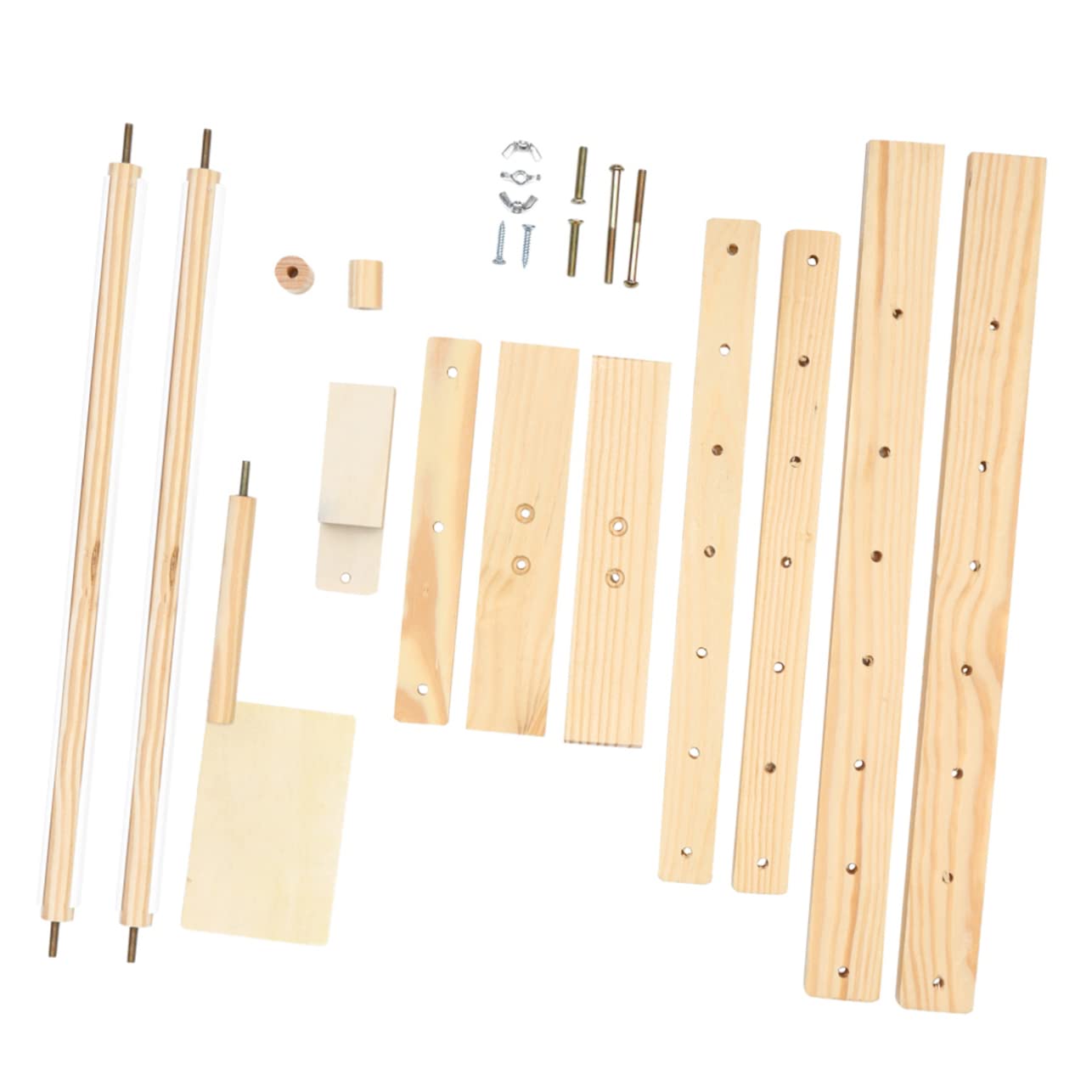 LALAFINA Cross Stitch Lap Frame Floss Organizer Adjustable Stand for Cross Stitch Embroidery