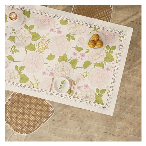Nappe de table à manger étanche et tapis de table basse en cuir - 7