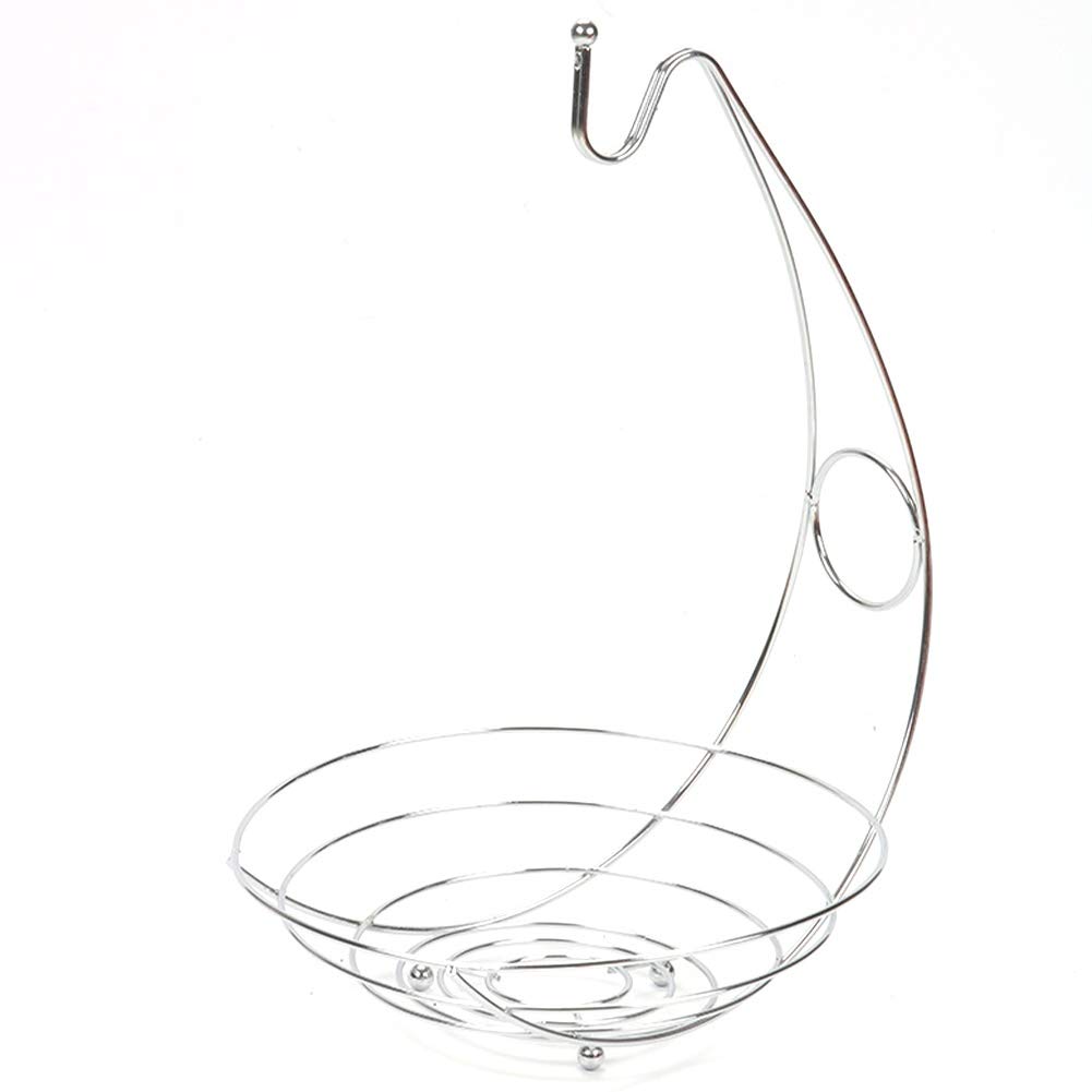 Cesta de frutas para mesa de cocina YUQI, tazón con soporte para plátano