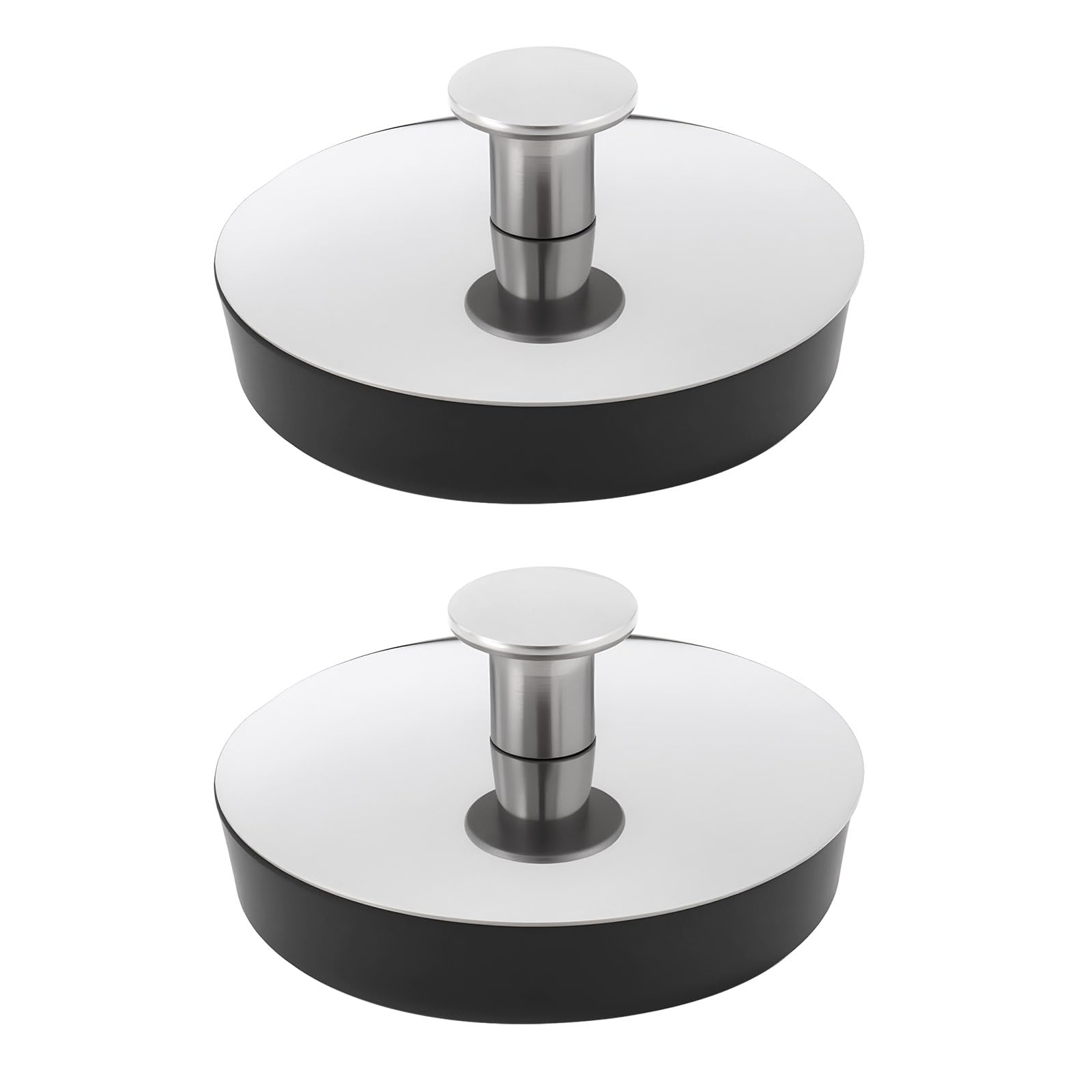SG Store 2Pcs Medium Size Rubber Drain Plug 4.2x2.2cm Suitable for Bathtub Washbasin Kitchen
