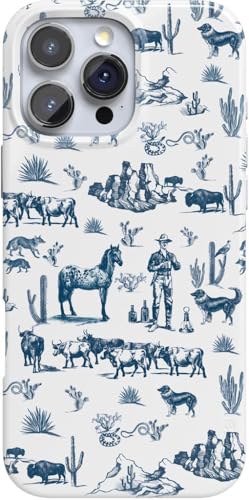 Casely iPhone 16 Pro Case | Wild West Adventure | Desert | Compatible with MagSafe | Classic Ultra Slim Design