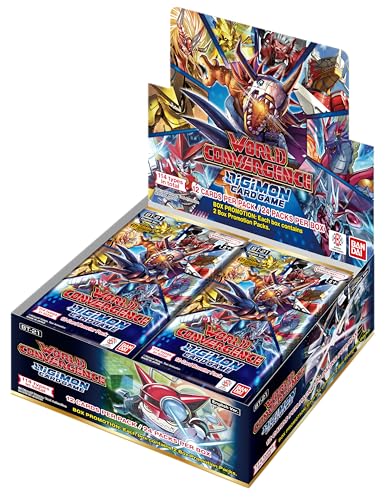 Digimon TCG World Convergence Booster Box BT21 (24 Packs)