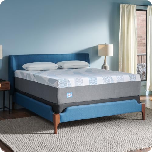 Image of Sealy Dreamlife 14 inch Foam Mattress-in-a-Box, King, SealyComfort Gel Memory Foam, SealySupport Transition Foam, Machine Washable Cover
