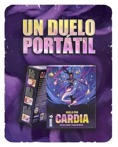 Miniatura 6 de Devir – Duelo por Cardia – Juego de Cartas Estratégico para 2 Jugadores | Fantasía, Duelos, Habilidades y Tácticas | A Partir de 9 Años, 15 Min por Partida (BGCARDSP)