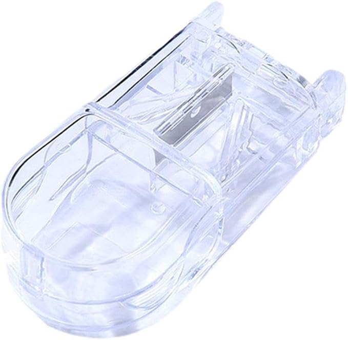 Pill Cutter,2 in 1 Pill Organizer with Cutter,Pill Cutter