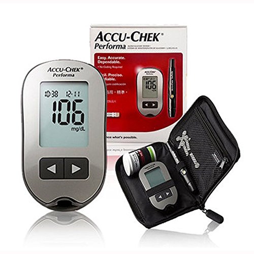 Accu Chek Performa Blood Glucose Meter and Lancing Device Fast 5 Second Test