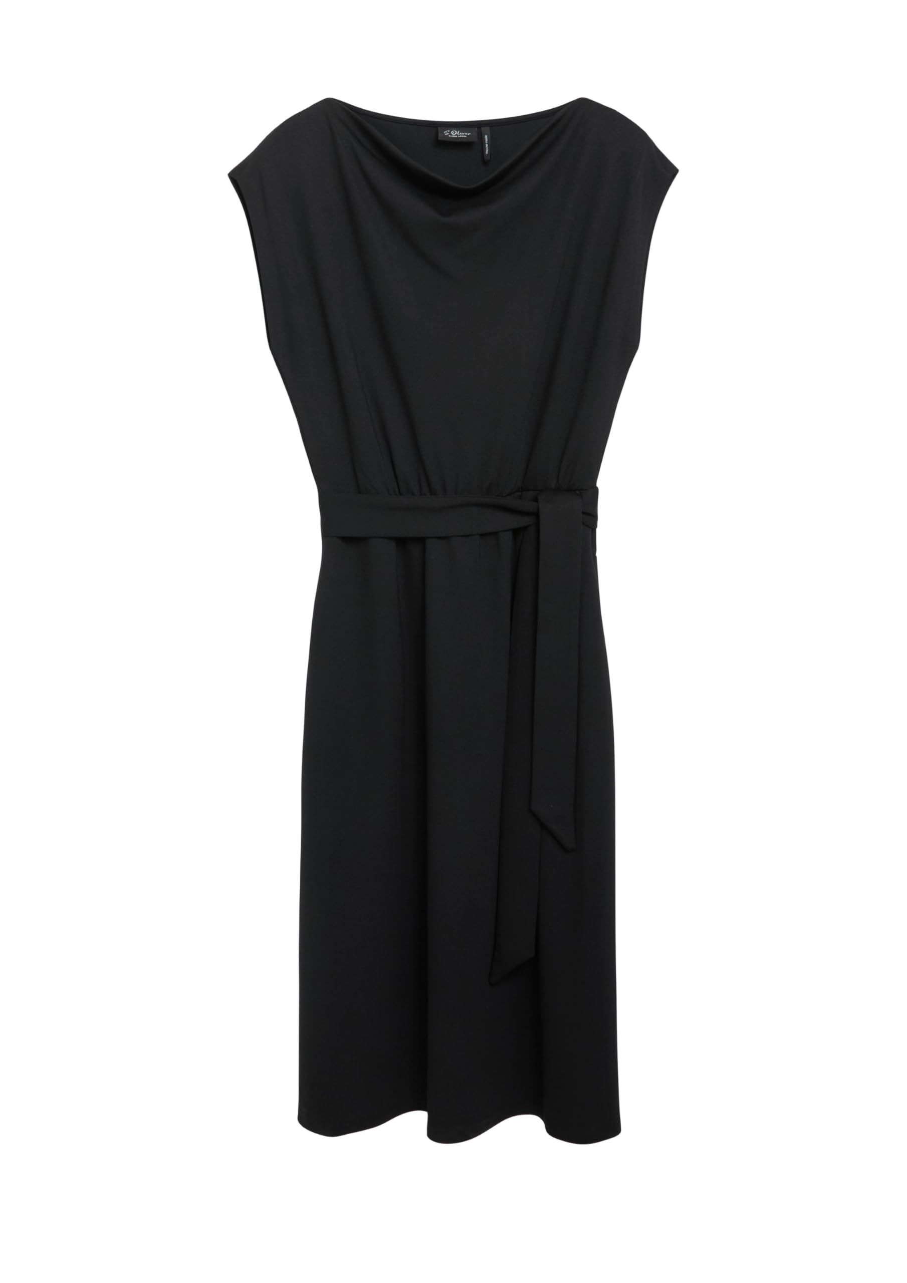 s.Oliver Women's 2180718 Dress, Black, 16