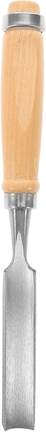 Uonlytech Semicircle Wood Carving Chisel Hand Craft Tool for Woodworking and Carving Projects Polished Woodworking Gouge Suitable for Softwood and Hardwood