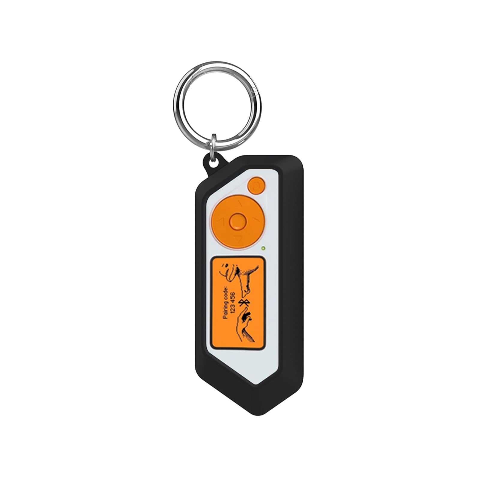 for Flipper Zero Case Cover,Soft Shockproof Anti-Scratch Premium Silicon Protector with Keychain Accessories-Black