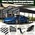 WUKHG 12x20FT Heavy Duty Metal Carport, Outdoor Car Port Canopy with Iron Roof, Durable All-Weather Shelter for Cars, Trucks, Boats & Outdoor Equipment, Easy Quick-Install Assembly