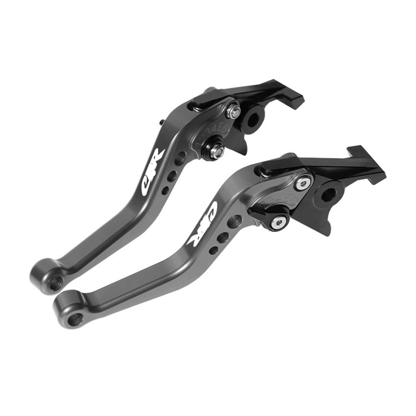 Wkdyriwo Titanium For Hon&Da Cbr Cbr250r Cbr300r Cbr500r Motorcycle Short Brake Clutch Lever Aluminum Cnc Adjustable Motorbike Motorcycle Brake Clutch Levers