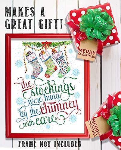 Lone Star Art The Stockings Were Hung - Cool Christmas Decoration And Holiday Wall Art thumb #3