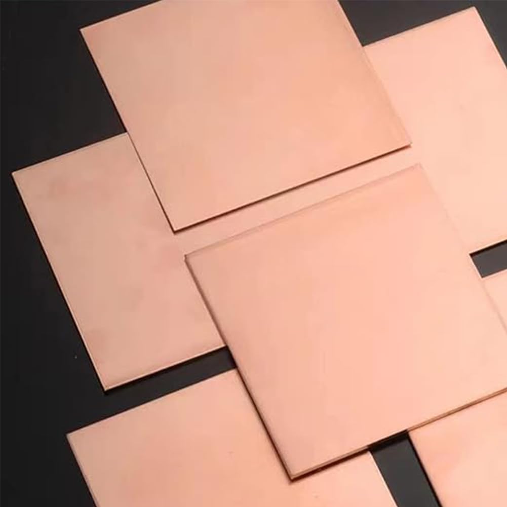 Amazon.co.jp: 純銅板100×100-300×300Mm厚さ1 / 1.2Mm T2銅板工芸・修理に最適,1×200×200mm :  DIY・工具・ガーデン T2パープル銅板99.99%純銅板DIY工芸品産業機械のメンテナンスに使用されます,1mm*200mm*300mm