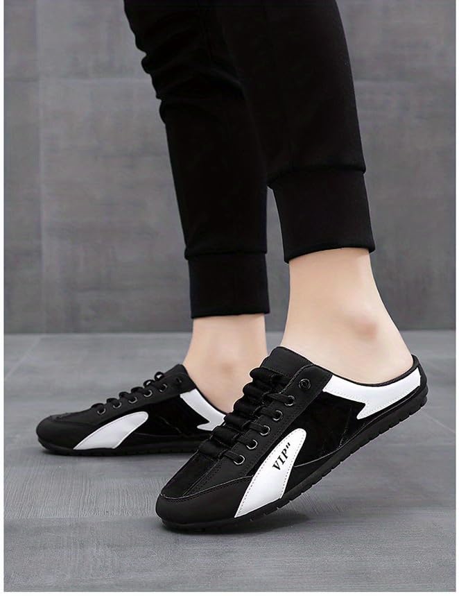 Comfortable Men's Slip-On Mules - Breathable, Lightweight, Non-Slip Casual Shoes for Everyday Wear - Soft, Airy, and Relaxing Footwear for Men4