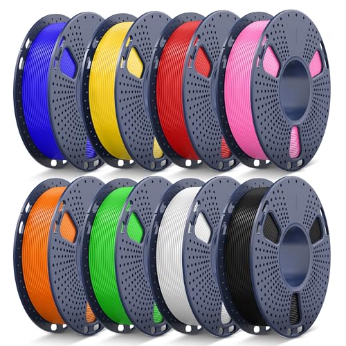 JAYO PETG Filament 1.75mm Bundle 2KG, Strong Toughness PETG 3D Printer...