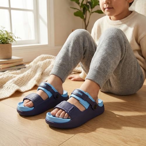 Image of KOBURG Unisex Kids Sandals| Lightweight | EVA Upper & Sole | Flexible & Comfort KS-104