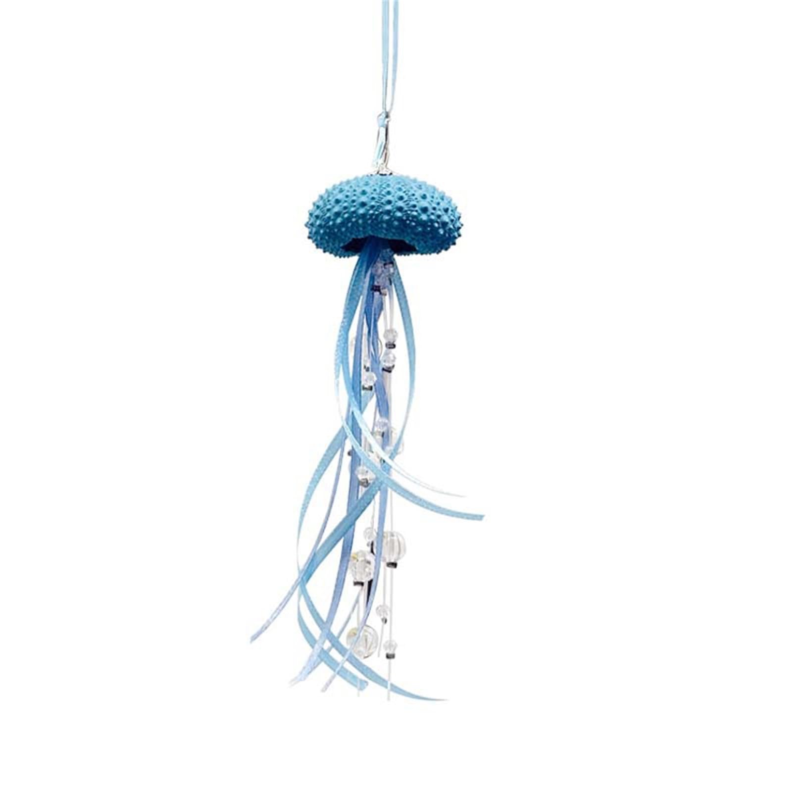 Kalttoy Jellyfish Hanging Ornament Crystal Windchimes for Home Window Decors Christmas Wedding Festives Event Decoration Gift Crystal Jellyfish Hanging Decors
