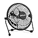 OPOLAR USB Desk Personal Fan, Small and Quiet, Metal Design for Home Office Personal Cooling, Two Pack