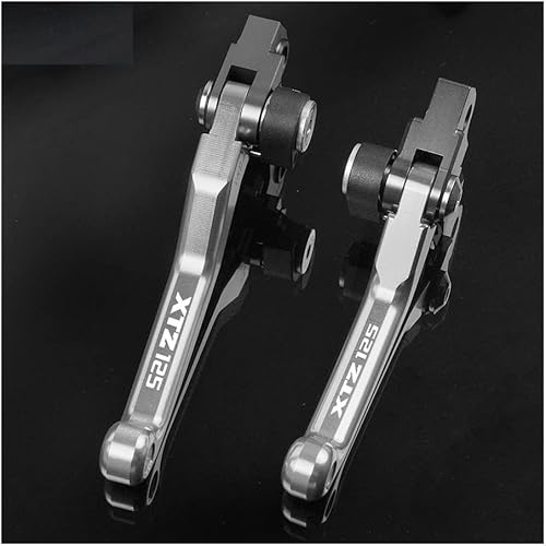 Miniatura 10 de DOUKI Palancas de embrague de freno de aluminio para motocross XTZ125 XTZ 125 2003-2016 2015 2014 2013 2012 2011 Motocross Dirt Bike CNC aluminio