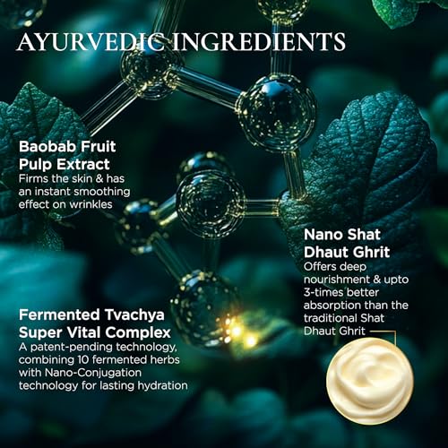 Image of Forest Essentials Samsara Miraculous Glow Booster Anti-Ageing Day Serum | Plumps & Lifts skin for a Radiant, Youthful Glow | Innovative Nanotechnology & Fermented Herbs | Clinically Proven Results