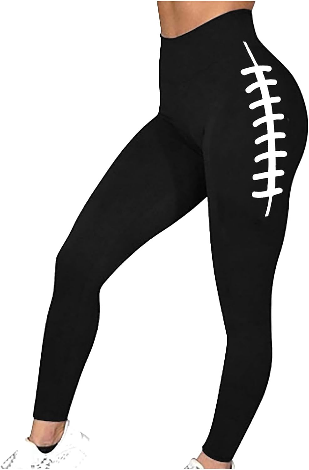 Score Style and Comfort: Lastesso Women's Football Print Leggings Review