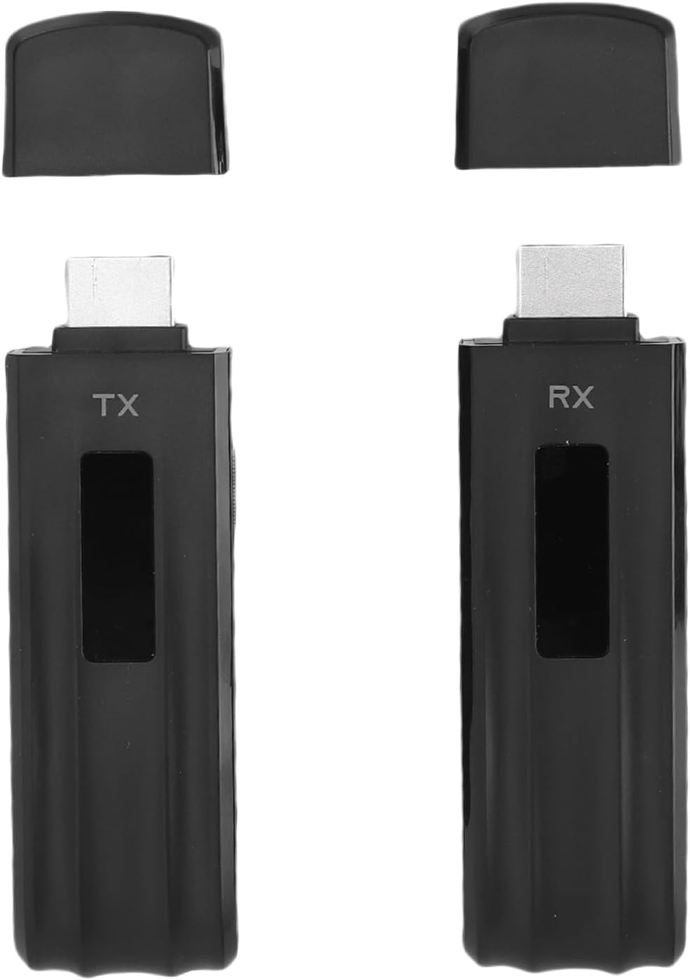 Wireless HDMI Transmitter and Receiver, 4K Decoding 1080P Output, HD Multimedia Interface Extender with LED Display, 50m / 164.04ft, Plug and Play for Laptop PC Projector