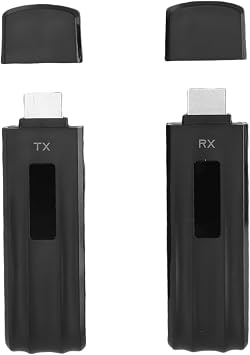 GOWENIC Wireless HDMI Transmitter and Receiver 164FT / 50M, Portable 5G Wireless HDMI Extender Kit for Video to Monitor from PC/Projector/TV Box, 4K Decoding and 1080P Output