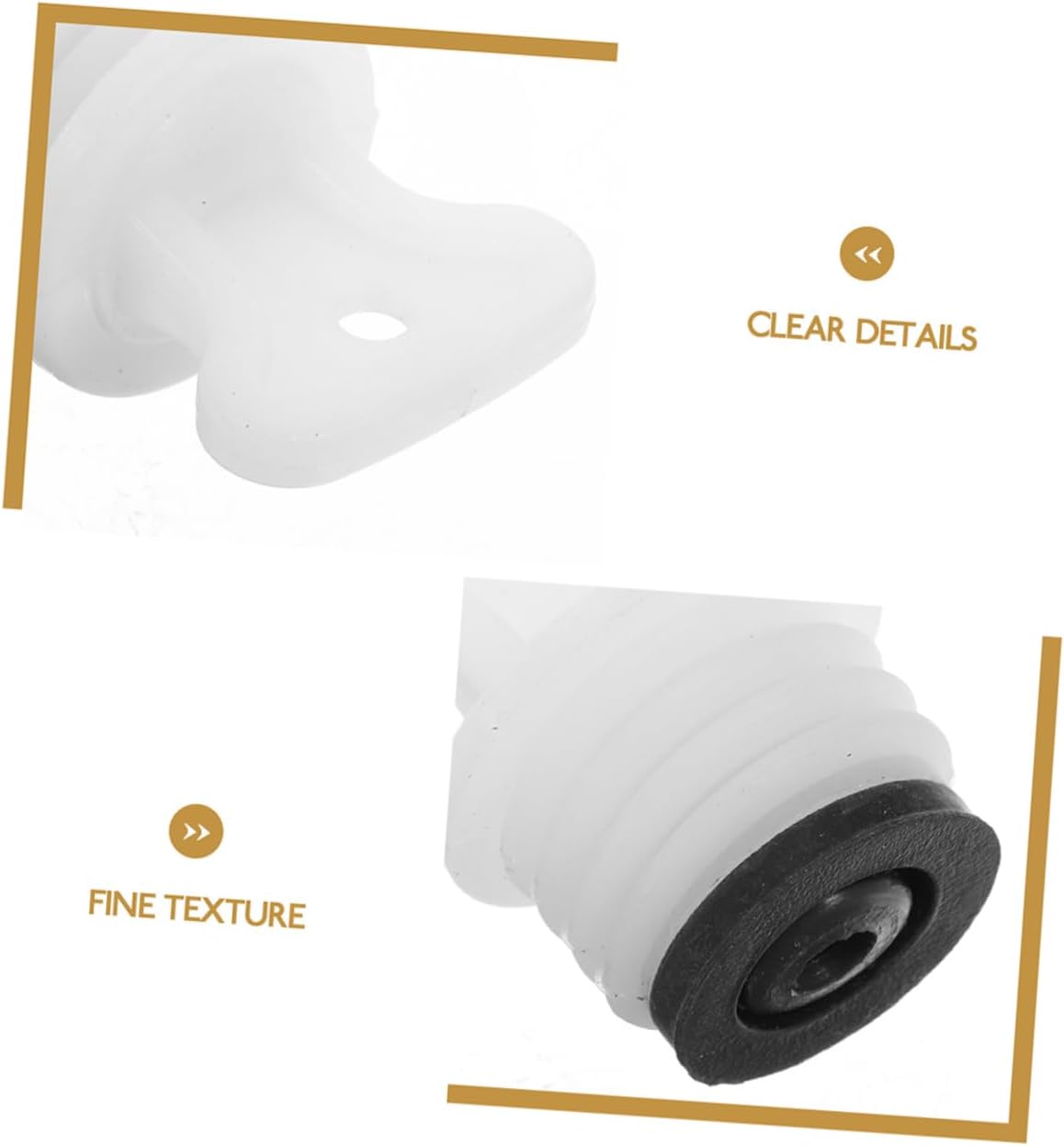 Rubber Plug Hot Water Bottles Cap Sealing for Hot Water Bag Leakproof Replacement