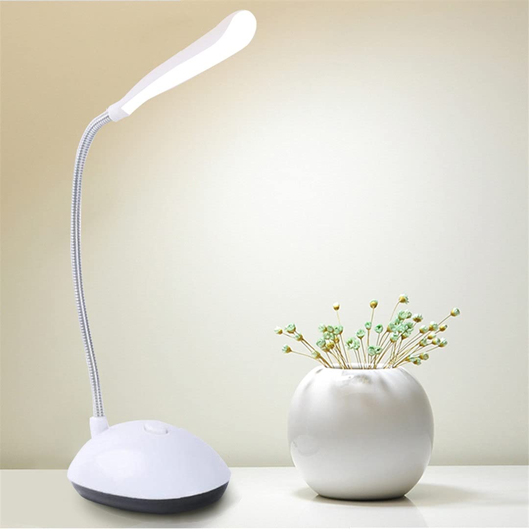 Lampe de table LED à pile AAA pour bureau nomade et compact