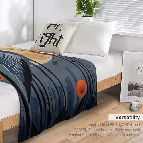 Couverture de canapé motif grue pour vos soirées cocooning - 7