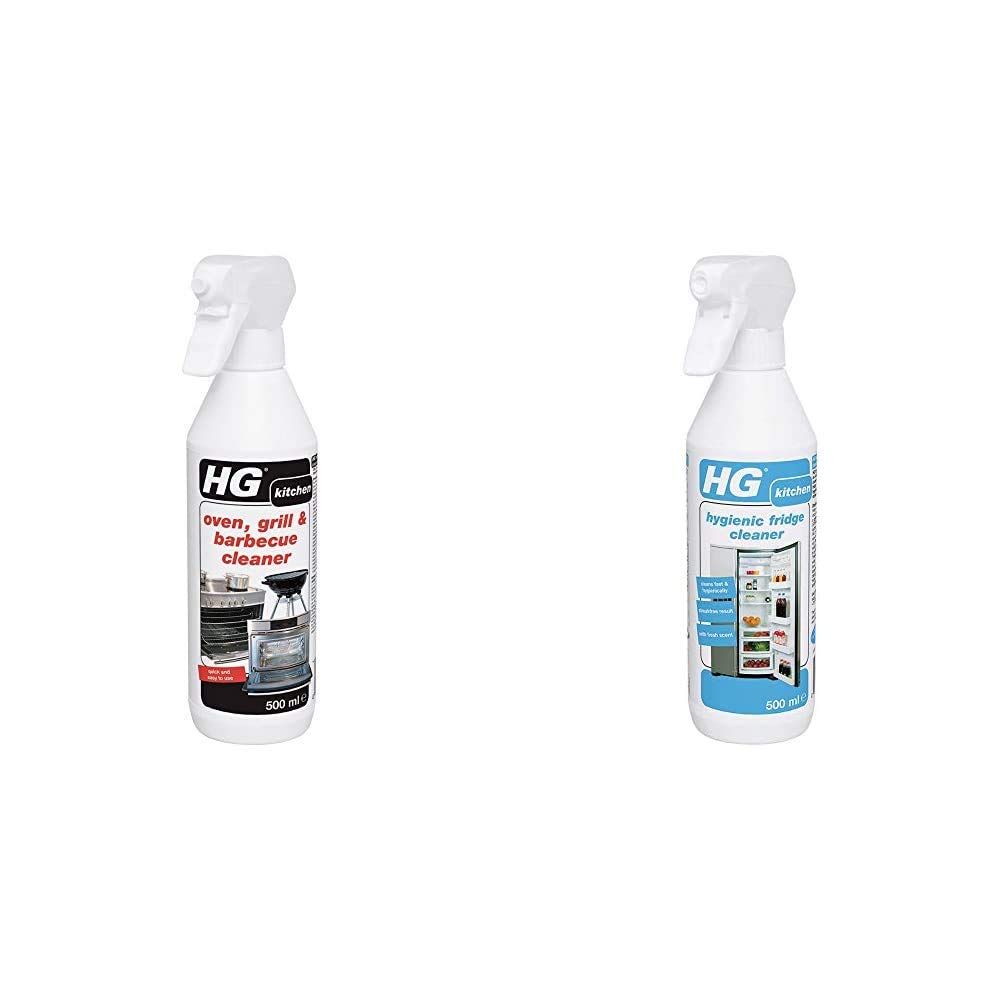 HG Oven, Grill & Barbecue Cleaner 500 ML & Hygienic Fridge Cleaner 500 Ml – A Fridge Cleaner Spray For A Thoroughly Clean And Fresh-smelling Fridge - View #4