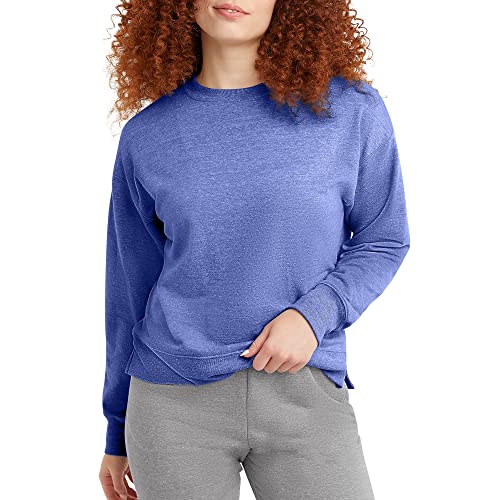 Hanes Women's Originals French Terry, Lightweight Fleece Pullover Sweatshirt