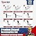 Raaz365 25PCS Slatwall Accessories Kit – 22 PCS Slatwall Hooks and 3 PCS Baskets - Slat Wall Accessory with Heavy Duty Slat Wall Hanging Hooks and Standard Slat Wall Hooks for Storage