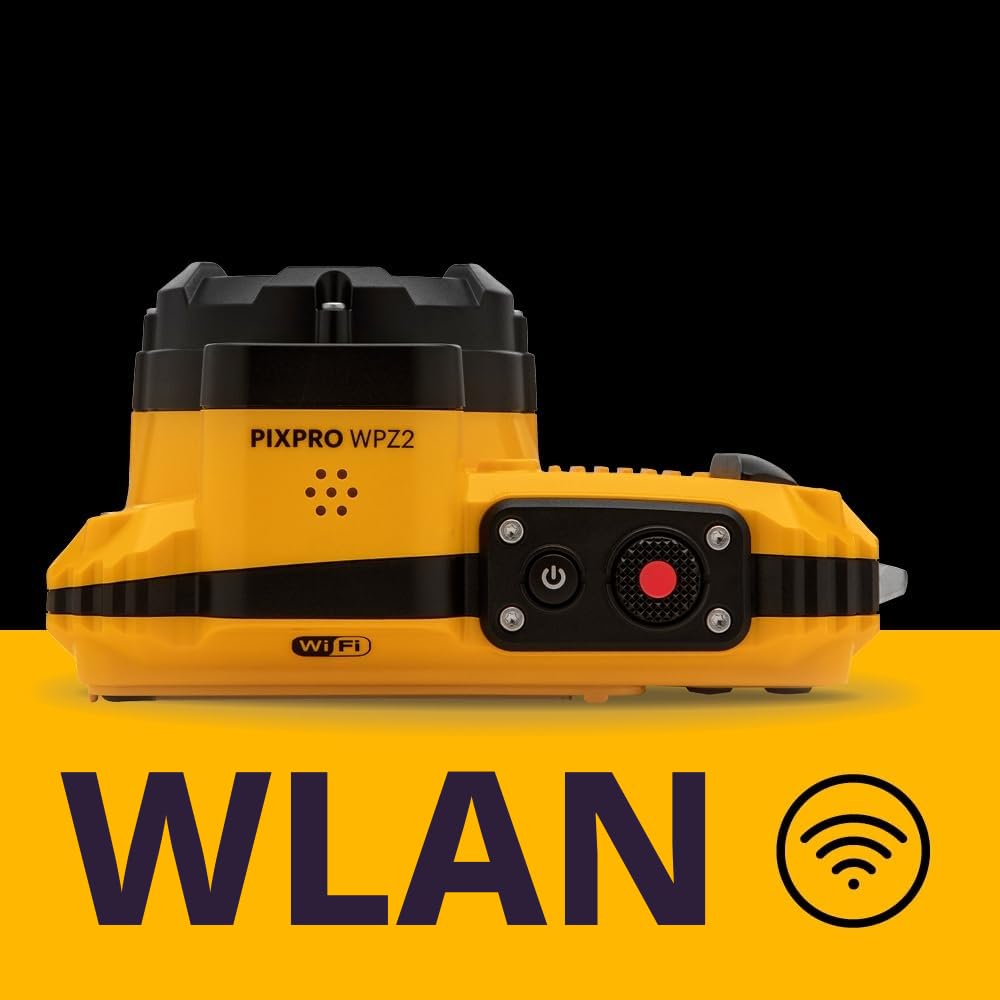 KODAK Pixpro Pack WPZ2 Aquatische Kamera mit 2 Akkus + 1 MicroSD-Karte