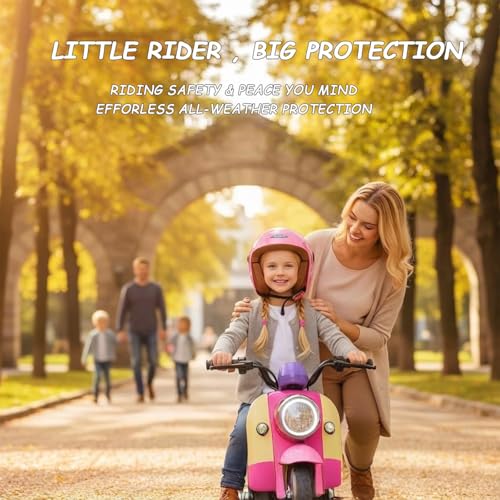 Kinder Motorradhelm Freeup mit Sonnenblende und Schnellverschluss