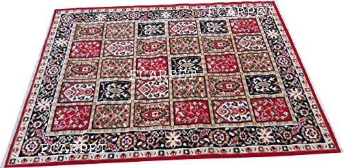 Image of Acrylic Classic Carpet (Multicolour, 6 x 8 Feet)