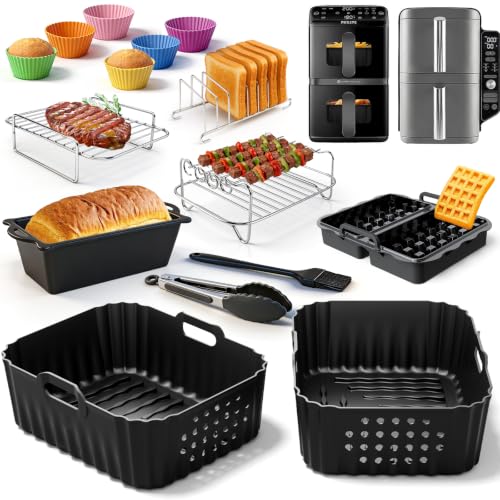 Airfryer Zubehör für Philips Airfryer 4000 Series Stacked Dual Basket