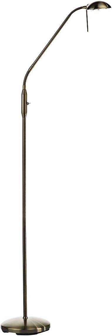 Journal Antique Halogen Reading Floor Lamp
