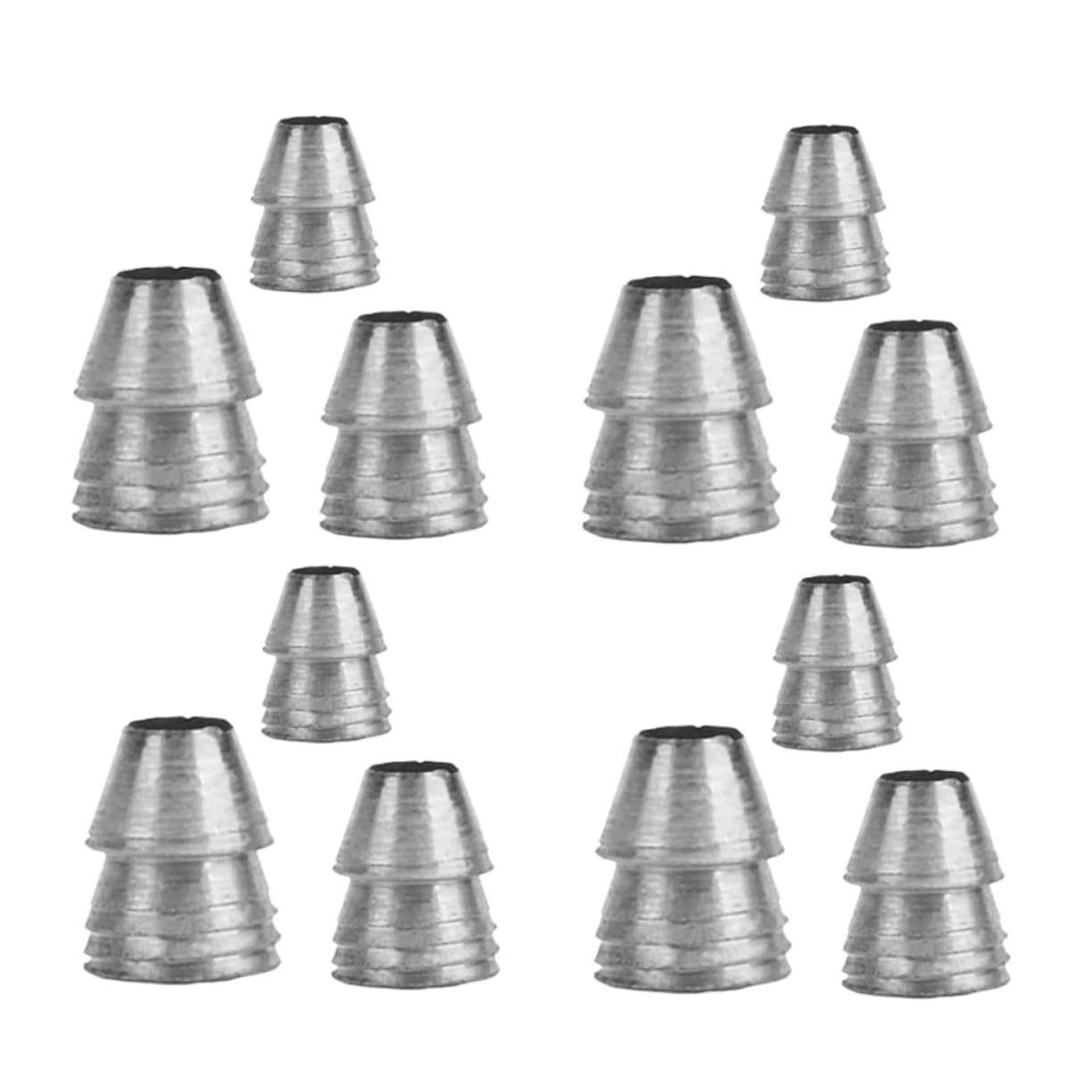 TOYANDONA 5 Set Cunei Per Manici Asce E Martelli Accessori Per Riparazione Utensili Per Carpentieri E Costruttori Materiale Resistente Finitura Liscia E Affidabile 30 Pezzi * 5