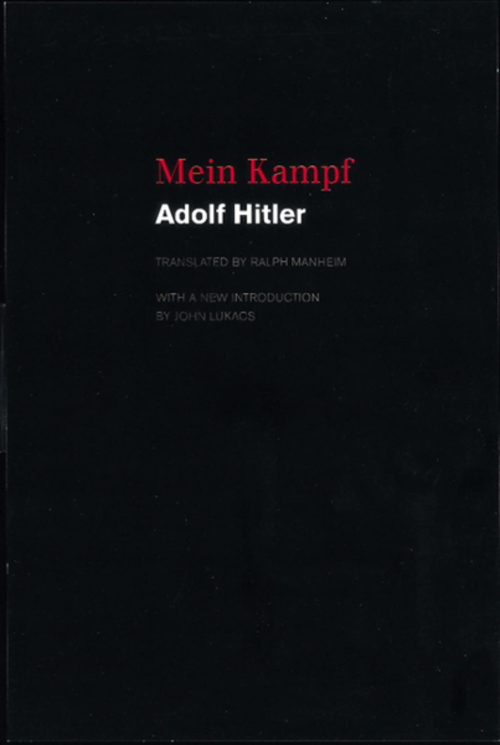 Mein Kampf Paperback – September 15, 1998