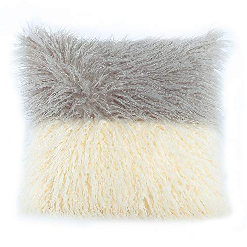 Almohada De Felpa Almohadilla De Respaldo CojíN De Doble Color A Juego Funda De Almohada Productos Para El Hogar Lavables Y ContraíBlesGAHR
