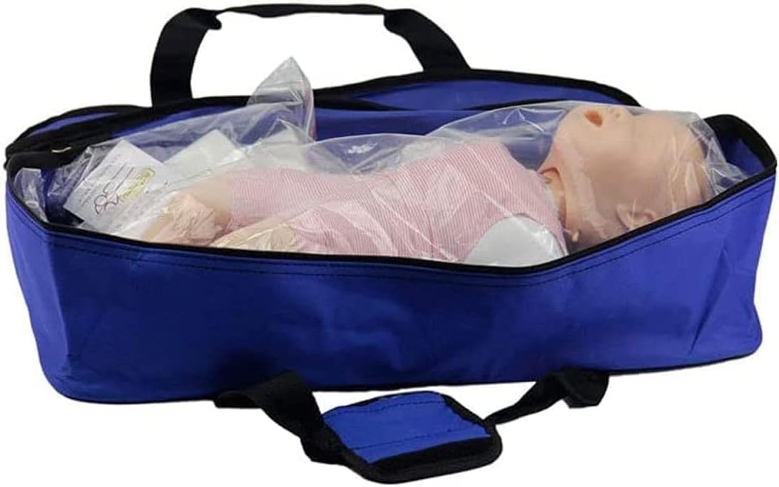 Maniquí de entrenamiento de primeros auxilios para RCP para bebés Maniquí de obstrucción de las vías respiratorias para bebés para práctica de RCP y procedimientos de rescate por asfixia, fácil de usa