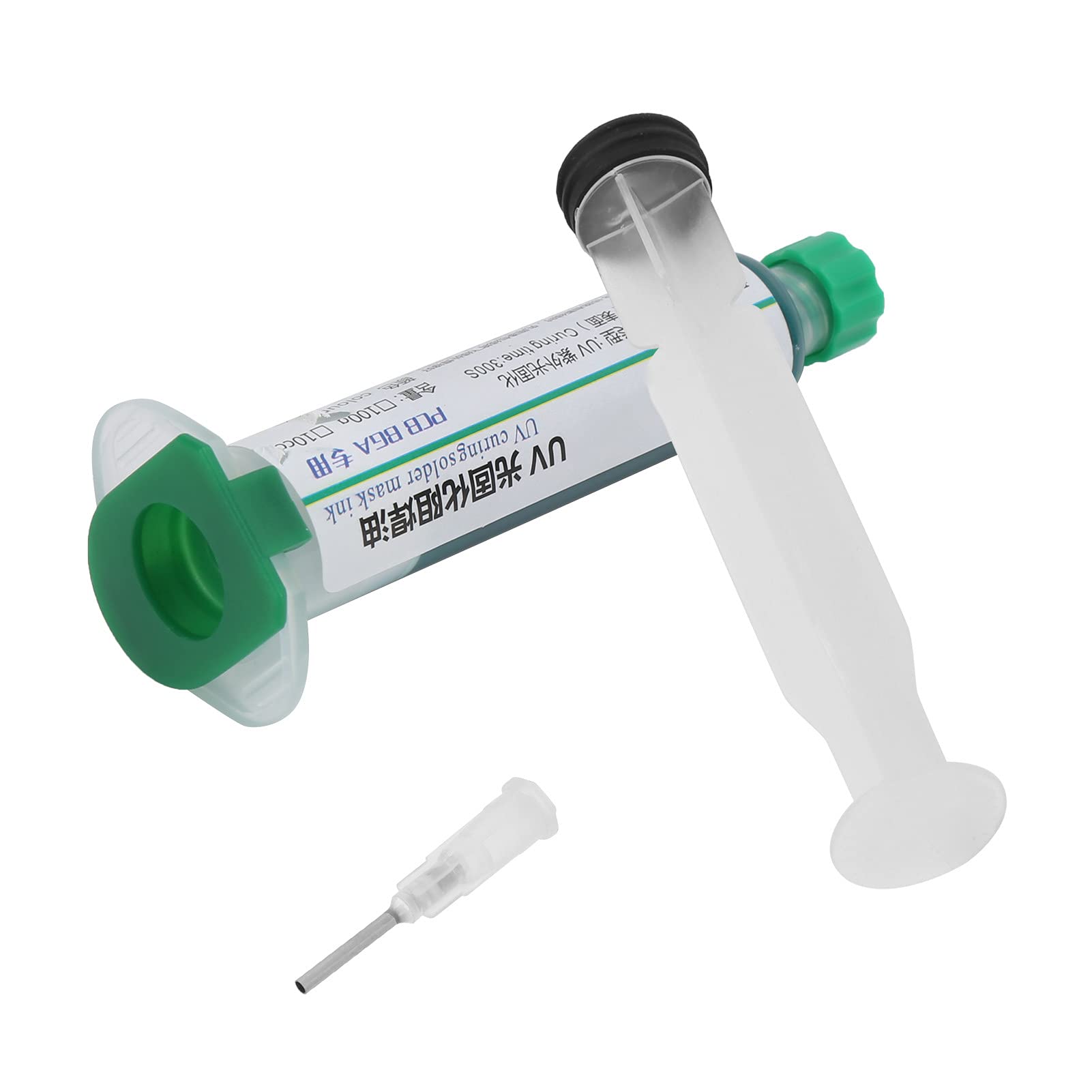 Solder Paste For Electronics, KGX 900 10cc Repair Green Paint,Solder Mask,Uv Curing Solder Mask Ink Solder Resist Ink,Green Solder Resist Ink for Mobile Phone Computer Electric