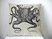 Decorbox Cotton Linen Square Throw Pillow Case Decorative Cushion Cover Pillowcase for Sofa Octopus 18 "X18 "