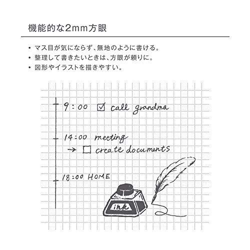 Carnet de notes A5 Gris kleid Binder Freak 8417-06 à couverture rigide - 6